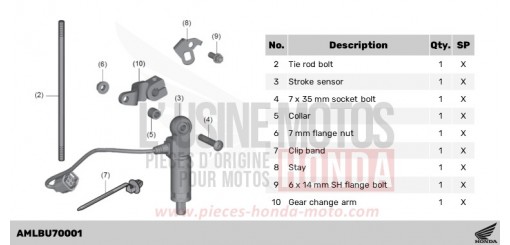 QUICK SHIFTER CB750AP de 2023